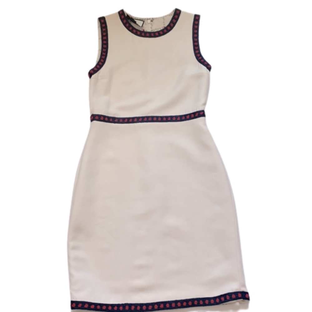 Gucci Vintage Knee-Length Dress Color Cream